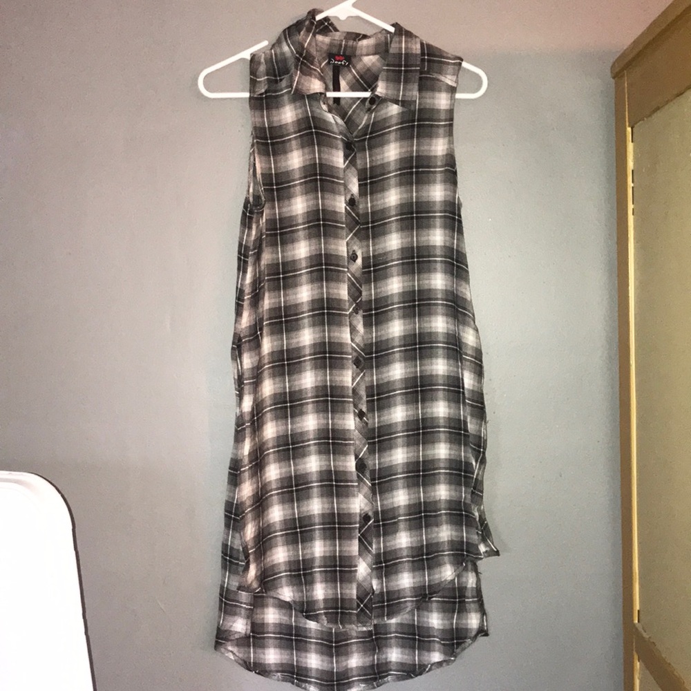 Short sleeve flannel